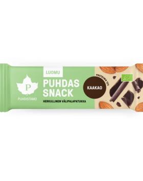 Puhdistamo Puhdas Snack™ välipalapatukka, 40&nbsp;g, Kaakao