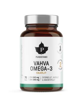 Puhdistamo Vahva Omega-3, 70 kaps.