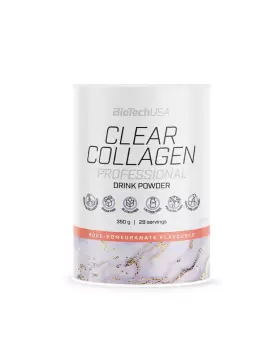 BioTechUSA Clear Collagen Professional, 350 g, Rose-Pomegranate