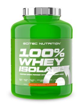 SCITEC 100% Whey Isolate, 1816 g, Salted Caramel
