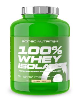 SCITEC 100% Whey Isolate, 1816 g, Vanilla