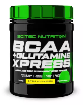 Scitec BCAA + Glutamine Xpress, 300&nbsp;g, Citrus Mix
