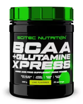 Scitec BCAA + Glutamine Xpress, 300&nbsp;g, Lime