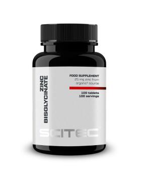SCITEC Zinc Bisglycinate, 100 tabl.
