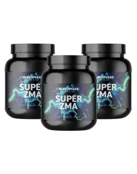 Big Buy: 3 kpl Supermass Nutrition SUPER ZMA (540 kaps.)