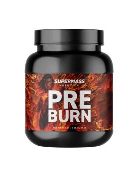 Supermass Nutrition PRE BURN 300&nbsp;g, Raspberry Boats
