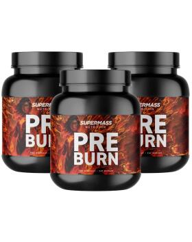 Big Buy: 3 kpl Supermass Nutrition PRE BURN (900&nbsp;g)