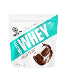 Swedish Supplements Lifestyle Whey, 450&nbsp;g, Chocolate Milkshake