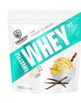 Swedish Supplements Lifestyle Whey, 900&nbsp;g, Vanilla Ice Cream