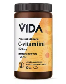 Vida C-vitamiini 500 mg, 90 tabl.
