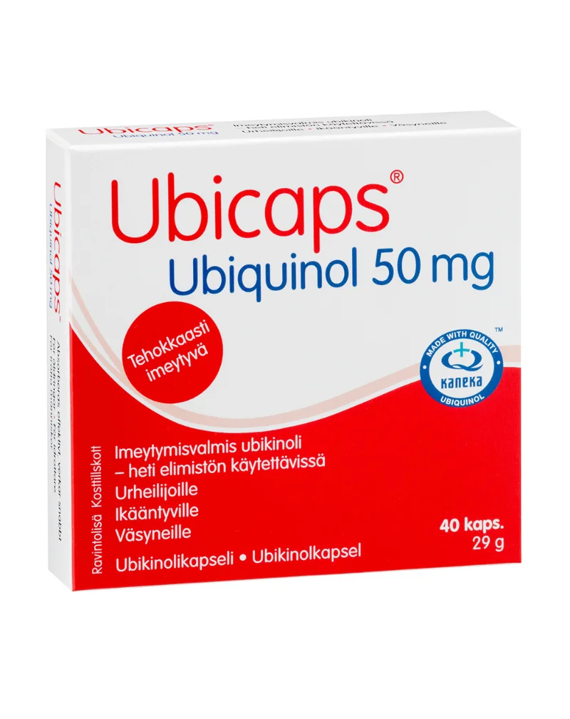 Ubicaps® Ubiquinol 50 mg, 40 kaps.